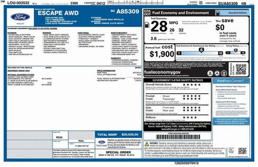 2025 Ford Escape Active