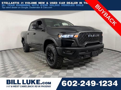 Diamond Black Crystal Pearlcoat 2025 RAM 1500 Rebel