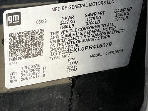 2023 Cadillac Escalade Sport