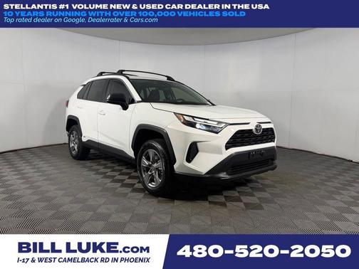Ice Cap 2025 Toyota RAV4 Hybrid LE