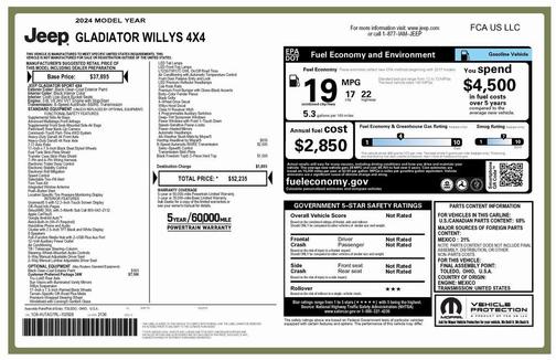2024 Jeep Gladiator Willys