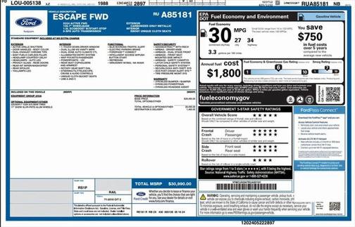 2024 Ford Escape Active
