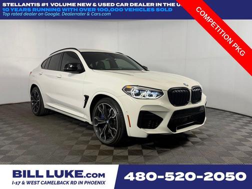 Alpine White 2021 BMW X4 M AWD