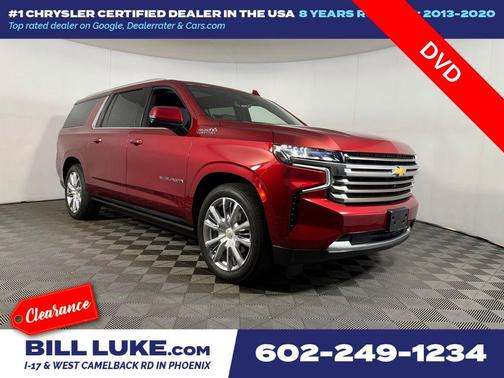 Radiant Red Tintcoat 2024 Chevrolet Suburban 4WD High Country