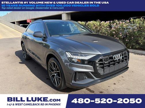 Daytona Gray Pearl Effect 2021 Audi Q8 55 Premium Plus