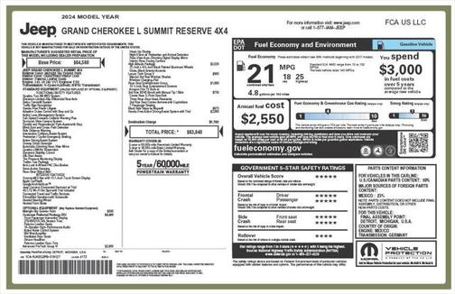 2024 Jeep Grand Cherokee L Summit Reserve