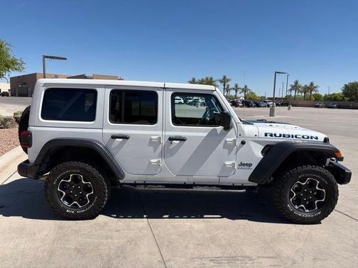 Bright White Clearcoat 2023 Jeep Wrangler 4xe Rubicon
