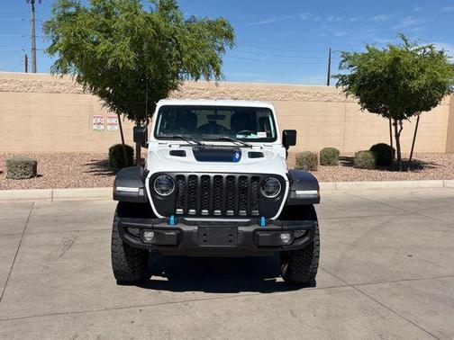 Bright White Clearcoat 2023 Jeep Wrangler 4xe Rubicon