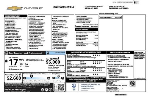 2023 Chevrolet Tahoe LS