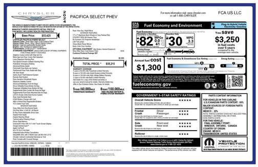 Silver Mist Clearcoat 2024 Chrysler Pacifica Hybrid Select