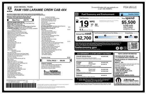 2023 RAM 1500 Laramie