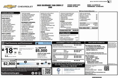 2025 Chevrolet Silverado 1500 LT