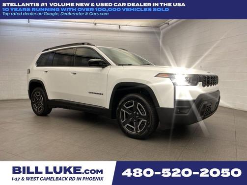 Bright White Clearcoat 2026 Jeep Cherokee Limited