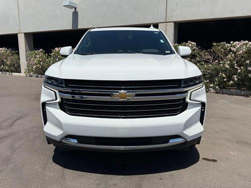 Summit White 2021 Chevrolet Tahoe LT
