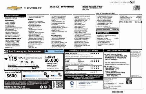 2023 Chevrolet Bolt EUV FWD Premier