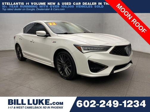 Platinum White Pearl 2022 Acura ILX Base