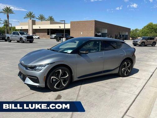 Steel Matte Gray 2024 Kia EV6 GT-Line