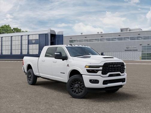 Bright White Clearcoat 2026 RAM 2500 Limited Mega Cab 4x4 6'4' Box