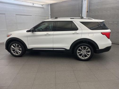 Oxford White 2021 Ford Explorer Limited