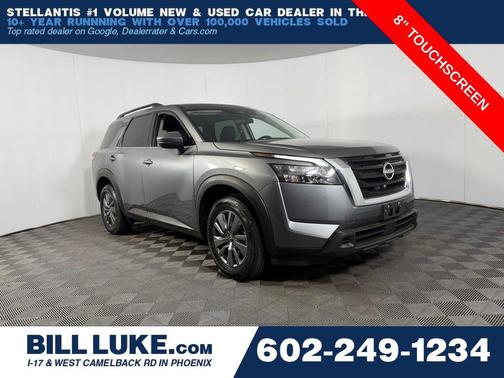 Gun Metallic 2025 Nissan Pathfinder SV FWD