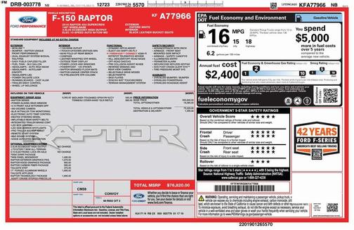 2019 Ford F-150 Raptor