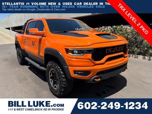 Ignition Orange Clearcoat 2022 RAM 1500 TRX