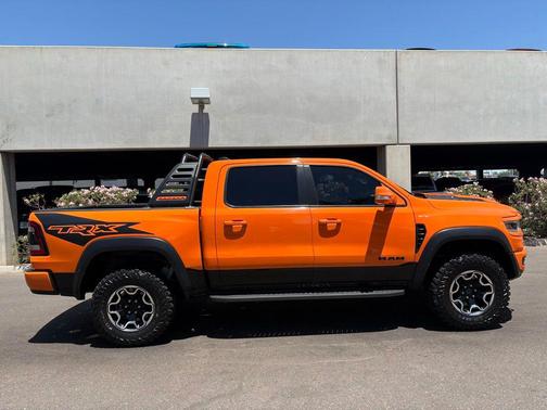 Ignition Orange Clearcoat 2022 RAM 1500 TRX