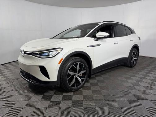Opal White 2023 Volkswagen ID.4 AWD Pro S