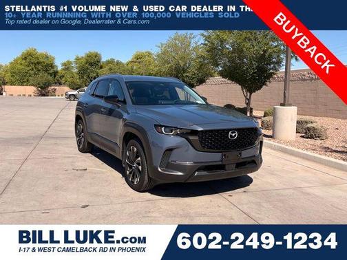 Gray Metallic 2025 Mazda CX-50 Hybrid Premium Plus Package