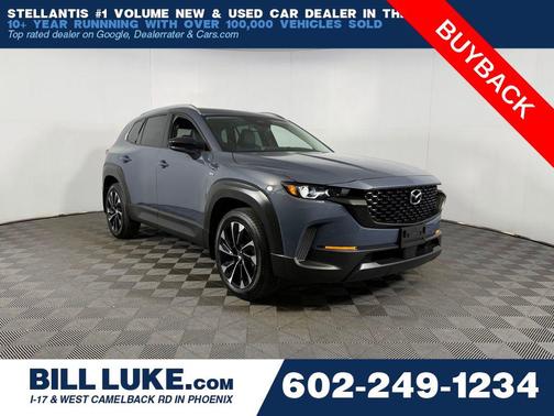Gray Metallic 2025 Mazda CX-50 Hybrid Premium Plus Package