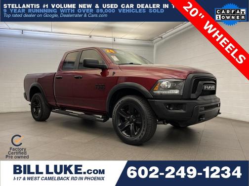 2024 RAM 1500 Classic Warlock Quad Cab 4x4 6'4' Box