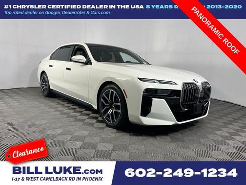 White 2025 BMW 740 xDrive