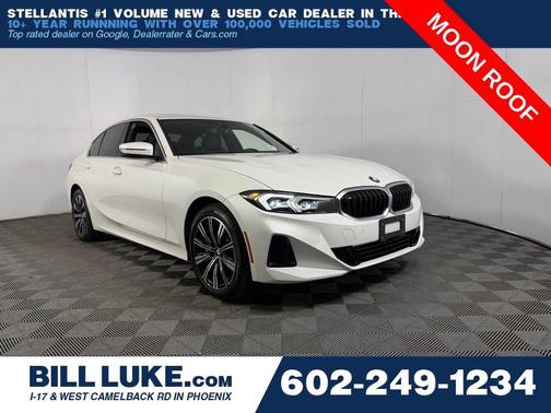 White Metallic 2025 BMW 330 xDrive