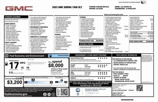 2023 GMC Sierra 1500 SLT
