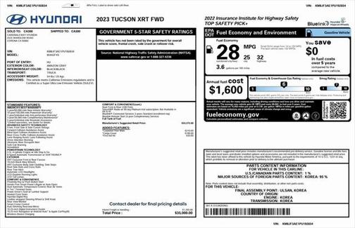 2023 Hyundai TUCSON XRT