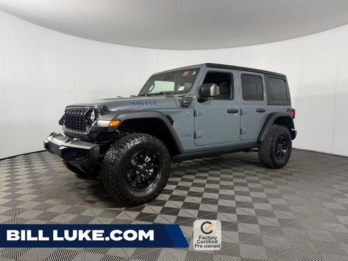 Anvil Clearcoat 2025 Jeep Wrangler 4xe Willys