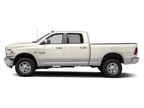 Pearl White 2018 RAM 2500 Laramie Crew Cab 4x4 6'4' Box