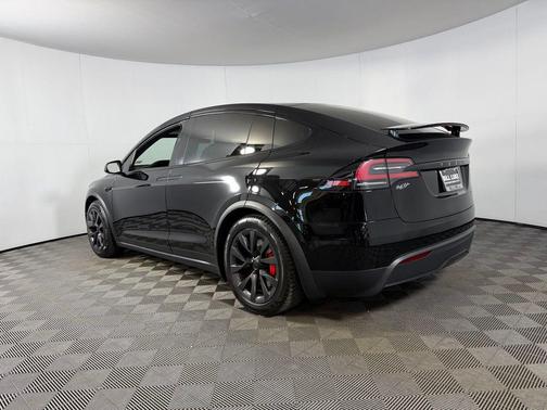 Solid Black 2023 Tesla Model X Plaid Tri Motor All-Wheel Drive