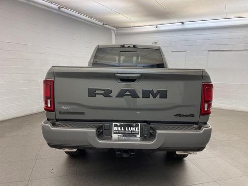 Ceramic Gray Clearcoat 2026 RAM 3500 Laramie Mega Cab 4x4 6'4' Box