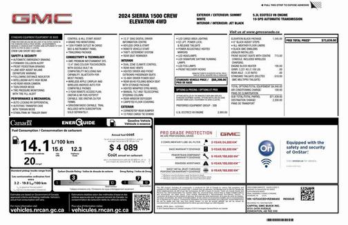 2024 GMC Sierra 1500 Elevation