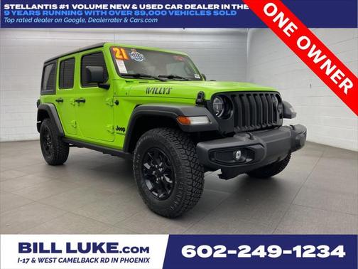 2021 Jeep Wrangler Willys