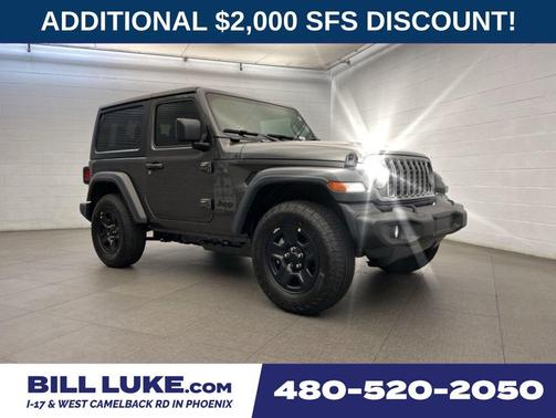 Granite Crystal Metallic Clearcoat 2026 Jeep Wrangler Sport