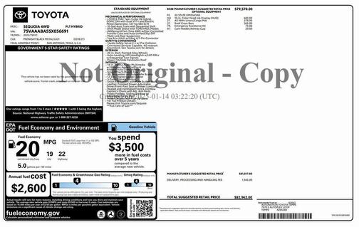 2025 Toyota Sequoia Platinum