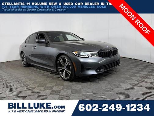 Mineral Grey Metallic 2022 BMW 330 330i