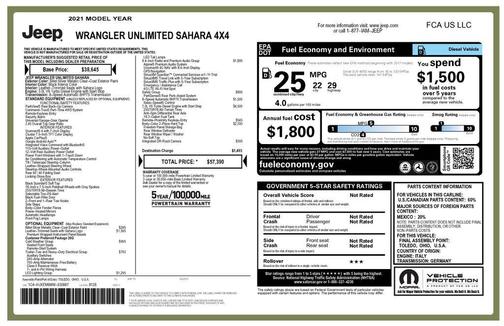 2021 Jeep Wrangler Unlimited Sahara