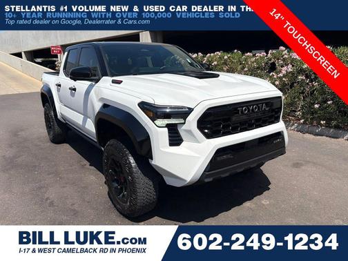 Ice Cap w/Black Roof 2024 Toyota Tacoma Hybrid TRD Pro