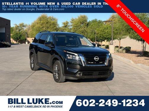 Super Black 2024 Nissan Pathfinder SV FWD