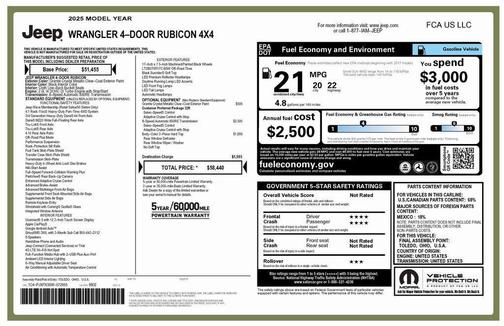 2025 Jeep Wrangler Rubicon