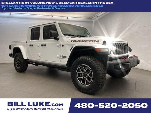 Bright White Clearcoat 2026 Jeep Gladiator Rubicon