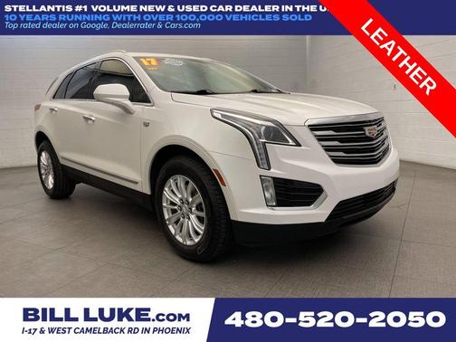 Crystal White Tricoat 2017 Cadillac XT5 Base